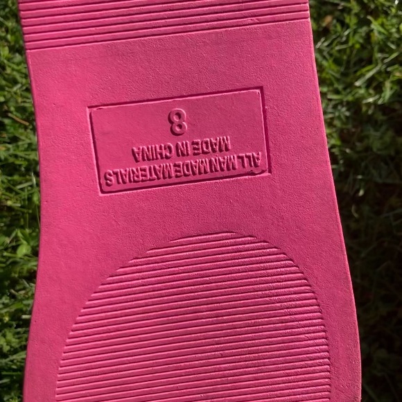 Pink Slides Womens Slides Womens Slip on Shoes Pink Sandals Girls Pink Shoes - Picture 5 of 13